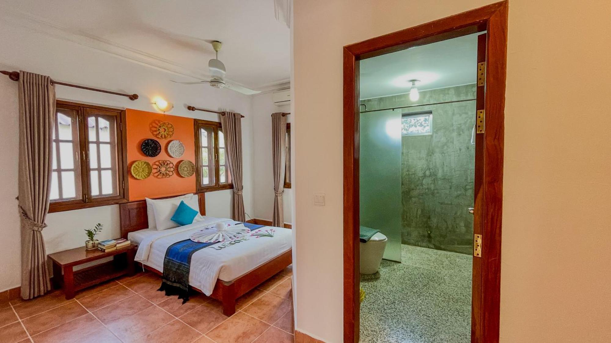 Villa Indochine D'Angkor シェムリアップ 部屋 写真