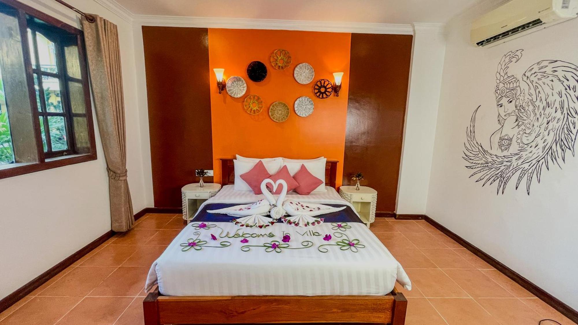 Villa Indochine D'Angkor シェムリアップ 部屋 写真