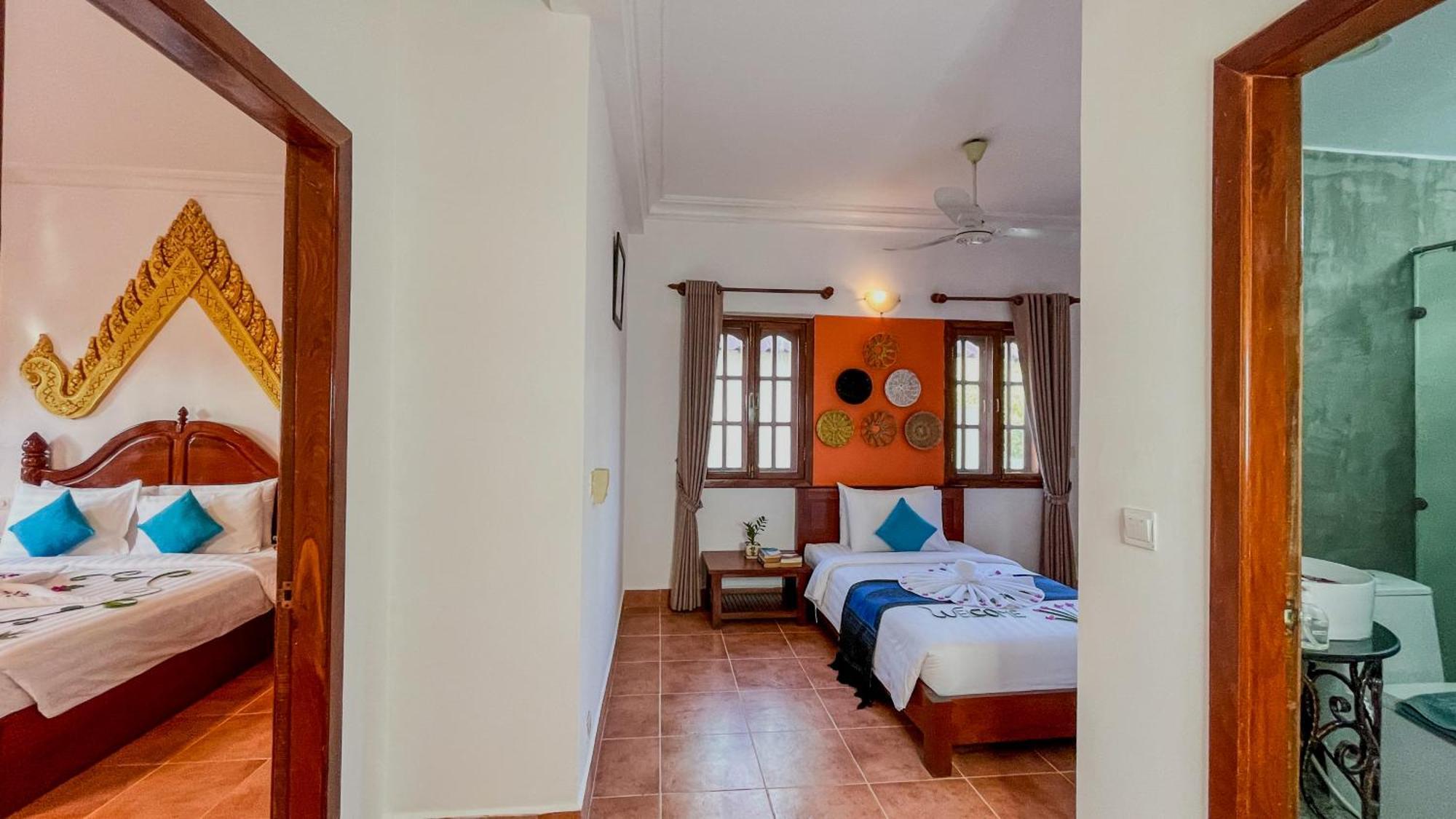 Villa Indochine D'Angkor シェムリアップ 部屋 写真