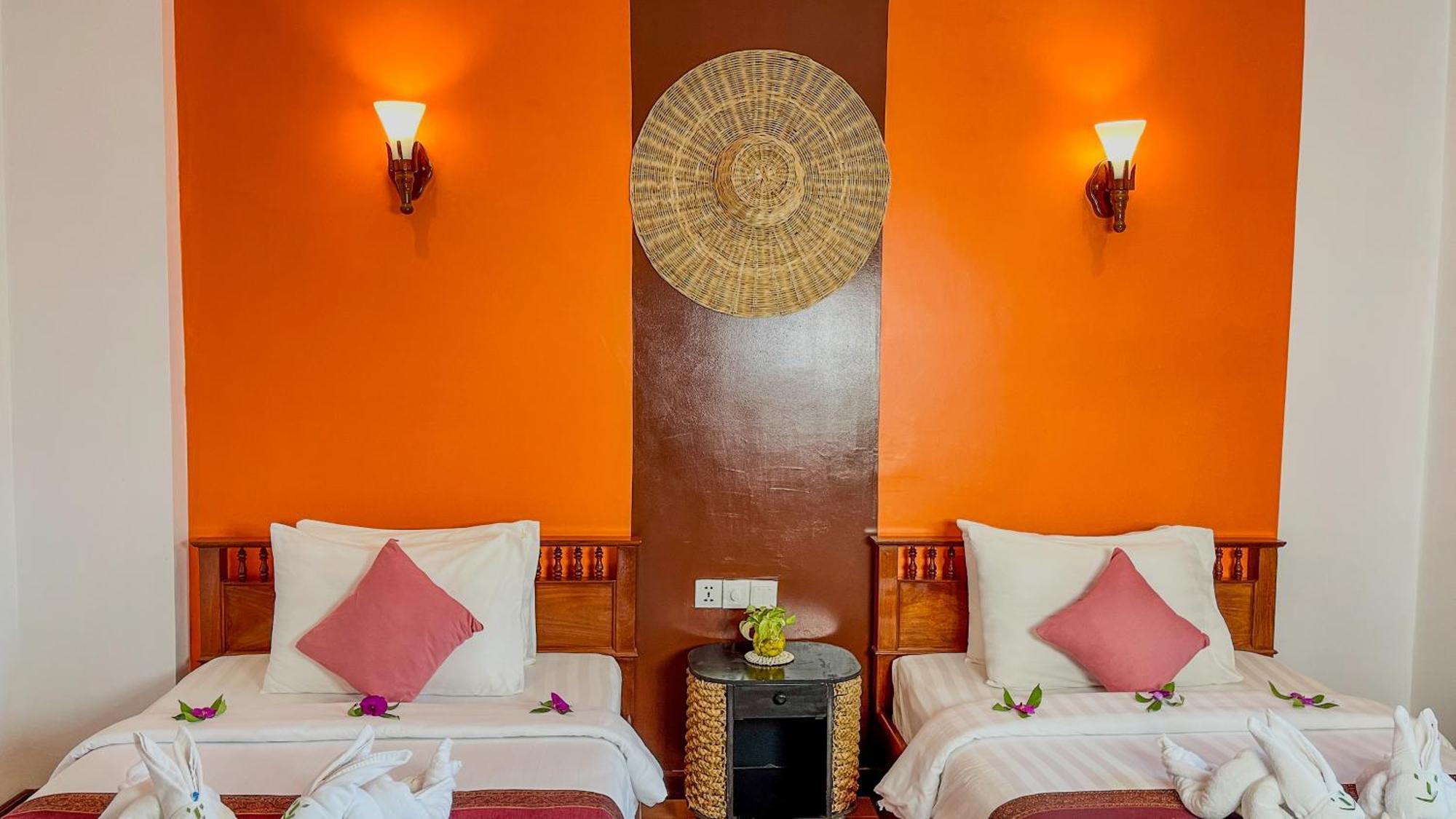 Villa Indochine D'Angkor シェムリアップ 部屋 写真