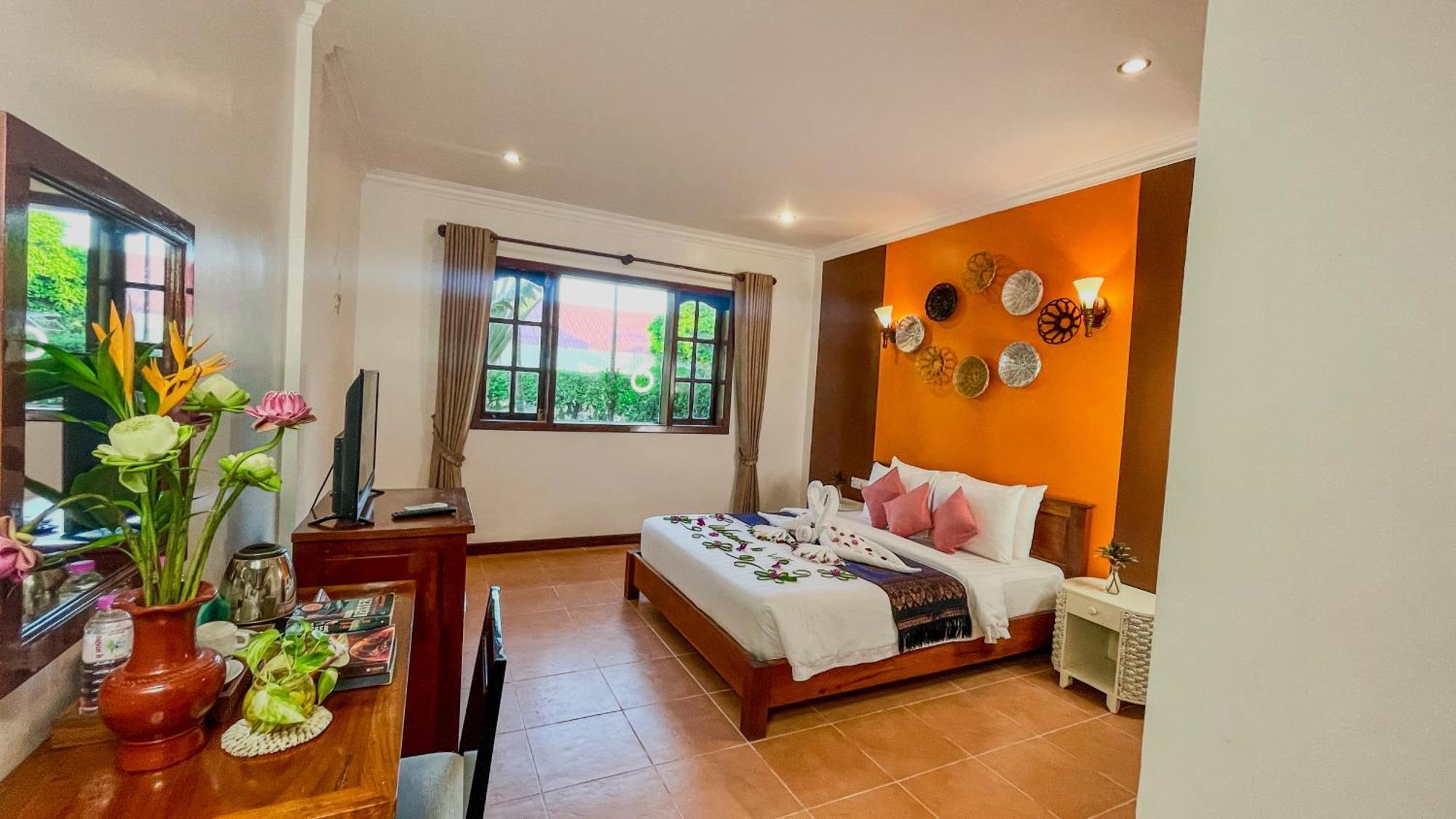 Villa Indochine D'Angkor シェムリアップ 部屋 写真