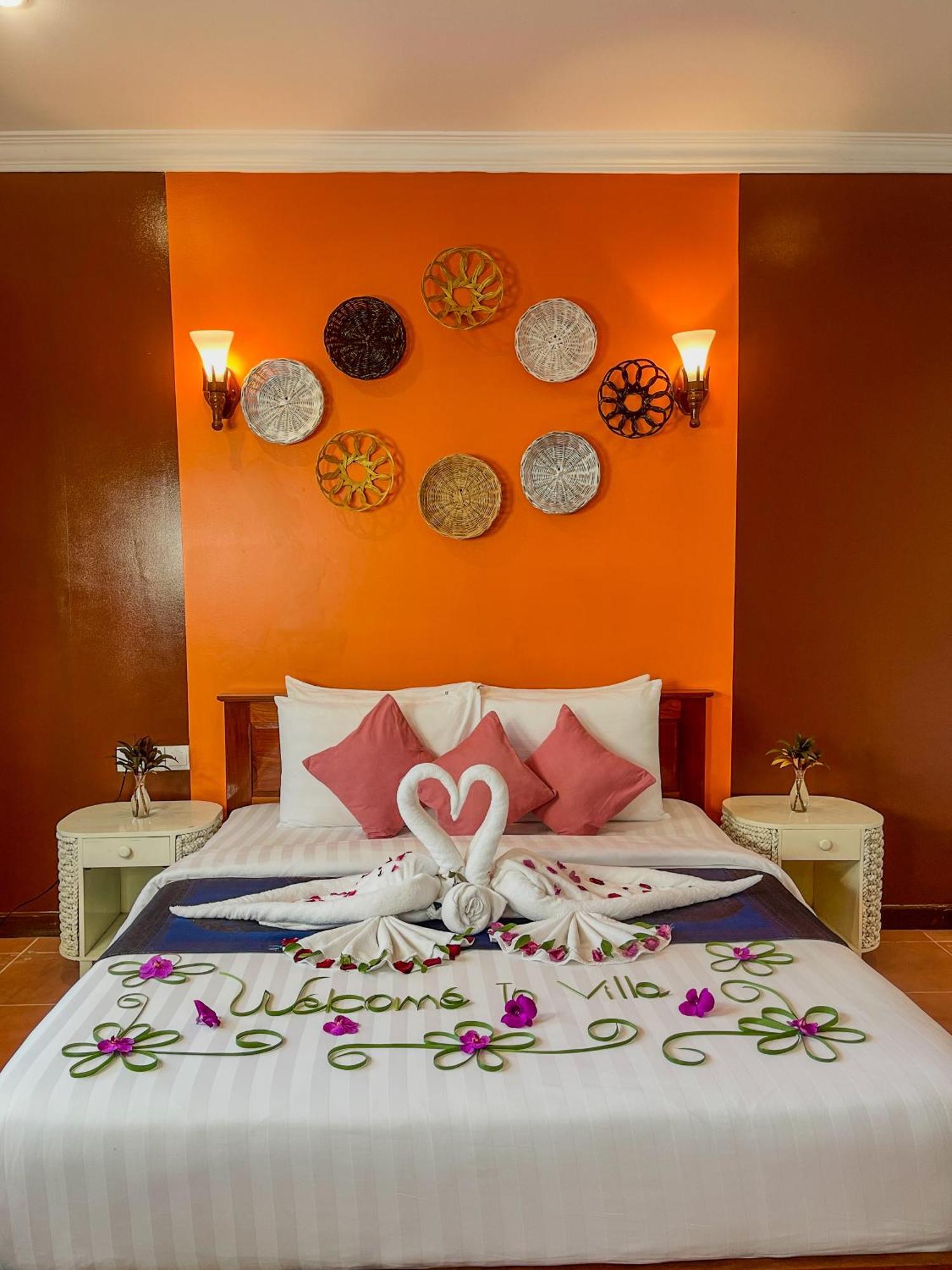 Villa Indochine D'Angkor シェムリアップ 部屋 写真