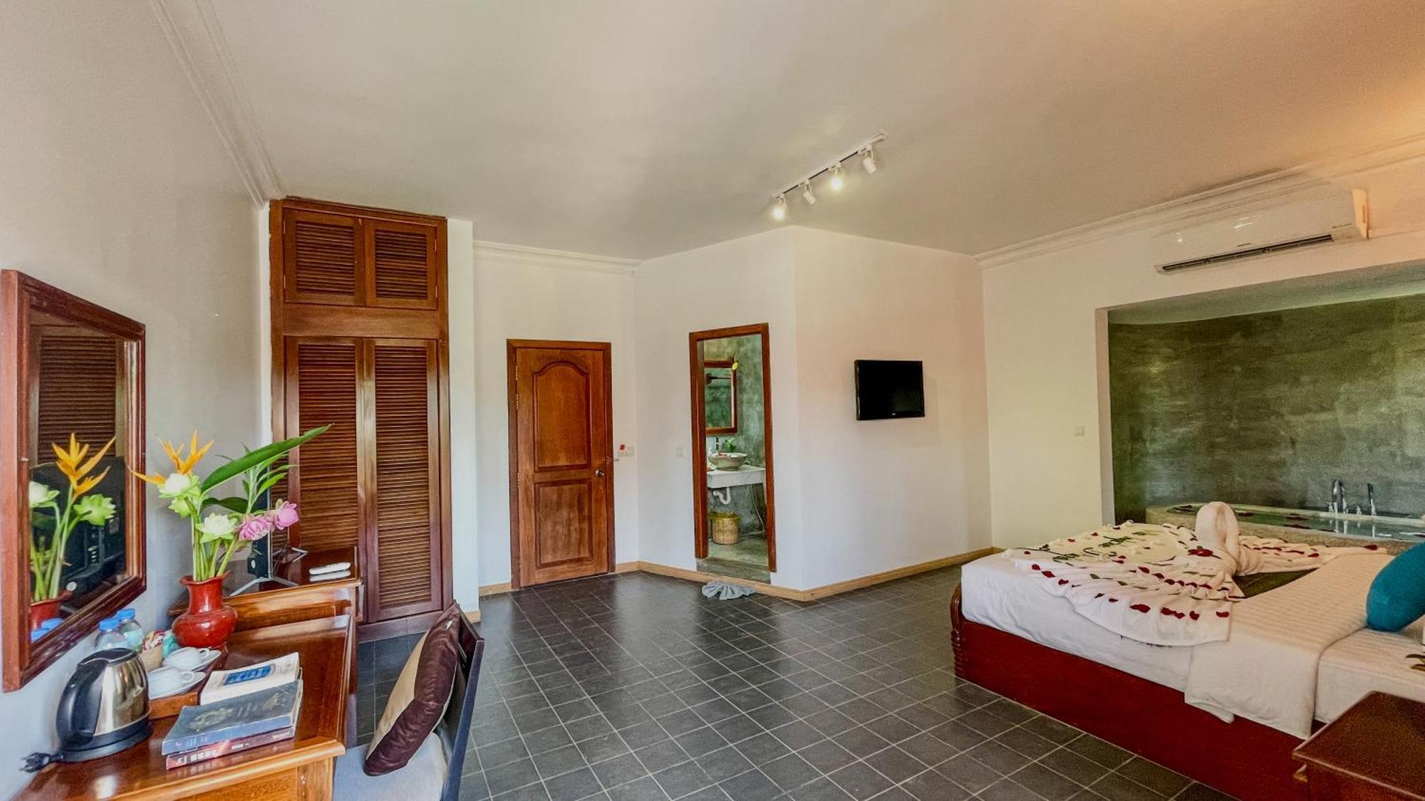 Villa Indochine D'Angkor シェムリアップ 部屋 写真