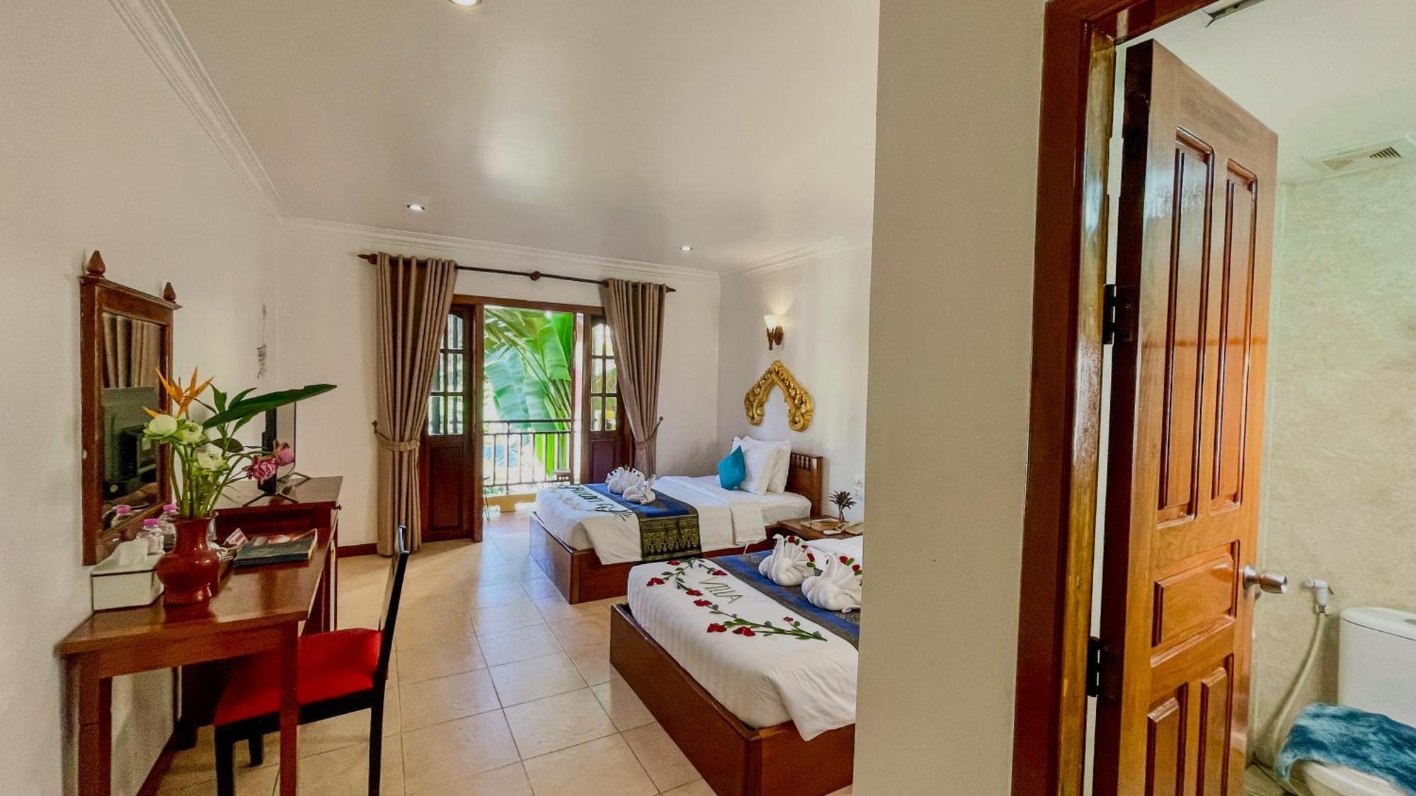 Villa Indochine D'Angkor シェムリアップ 部屋 写真