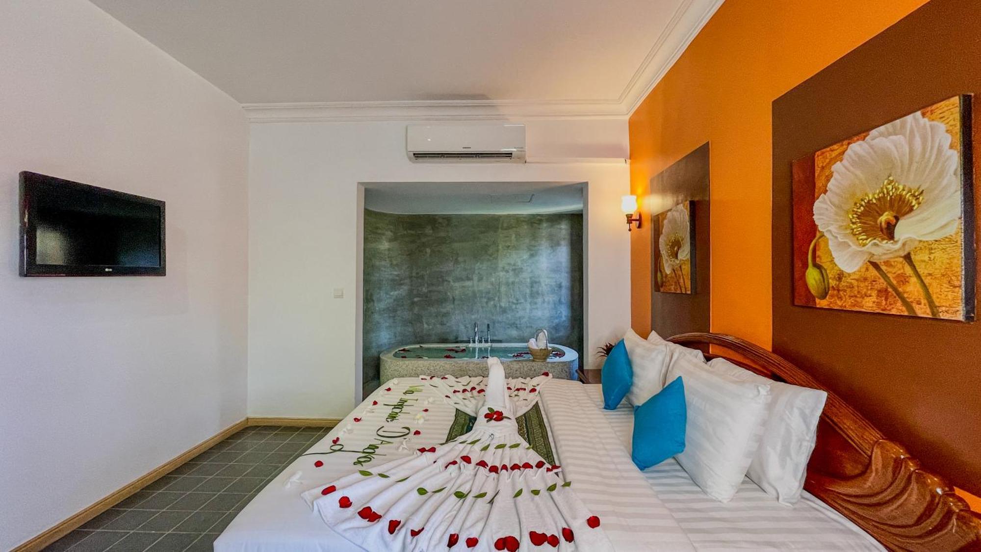 Villa Indochine D'Angkor シェムリアップ 部屋 写真